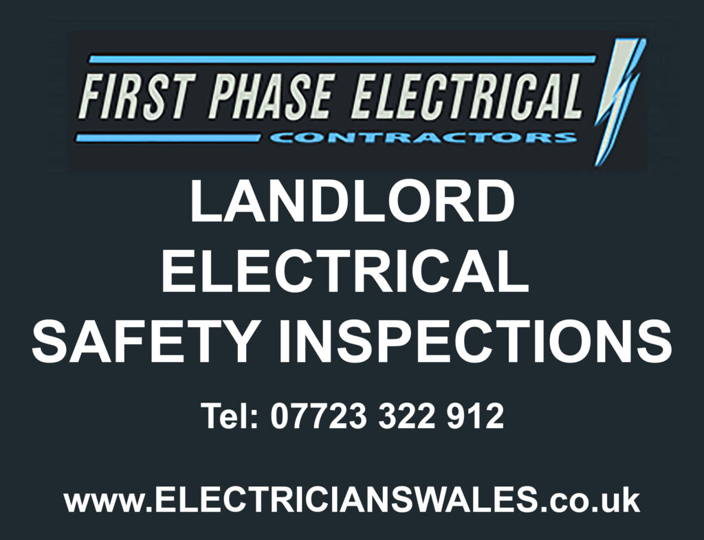 Electricians Wales p First Phase Electrical - Landlord Electrical Safety Inspections Banner AD